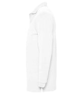 SOL'S Winter II Long Sleeve Cotton Piqué Polo Shirt | White thumbnail 3