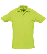 SOL'S Spring II Heavy Cotton Piqué Polo Shirt | Apple Green thumbnail 1