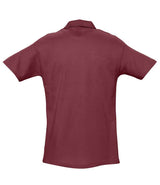 SOL'S Spring II Heavy Cotton Piqué Polo Shirt | Burgundy thumbnail 2