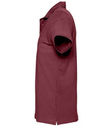 SOL'S Spring II Heavy Cotton Piqué Polo Shirt | Burgundy thumbnail 3