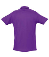 SOL'S Spring II Heavy Cotton Piqué Polo Shirt | Dark Purple thumbnail 2