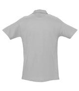 SOL'S Spring II Heavy Cotton Piqué Polo Shirt | Grey Marl thumbnail 5