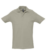 SOL'S Spring II Heavy Cotton Piqué Polo Shirt | Khaki thumbnail 1