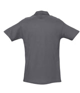 SOL'S Spring II Heavy Cotton Piqué Polo Shirt | Mouse Grey thumbnail 2