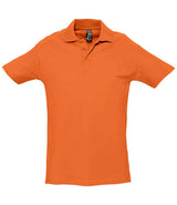 SOL'S Spring II Heavy Cotton Piqué Polo Shirt | Orange thumbnail 1