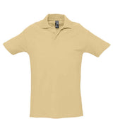 SOL'S Spring II Heavy Cotton Piqué Polo Shirt | Sand thumbnail 1