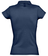 SOL'S Ladies Prescott Cotton Jersey Polo Shirt | French Navy thumbnail 5