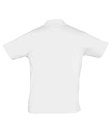 SOL'S Prescott Cotton Jersey Polo Shirt | White thumbnail 5