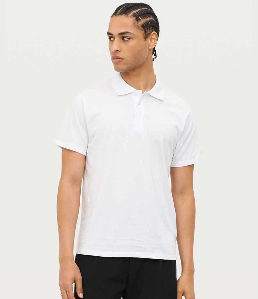 SOL'S Prescott Cotton Jersey Polo Shirt | White
