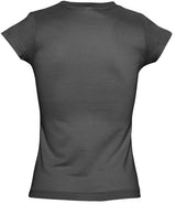 SOL'S Ladies Moon V Neck T-Shirt | Dark Grey thumbnail 2