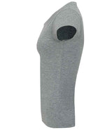 SOL'S Ladies Moon V Neck T-Shirt | Grey Marl thumbnail 3