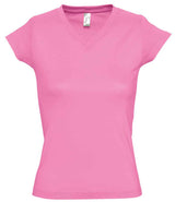 SOL'S Ladies Moon V Neck T-Shirt | Orchid Pink thumbnail 1