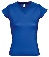 SOL'S Ladies Moon V Neck T-Shirt | Royal Blue thumbnail 2