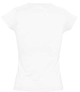 SOL'S Ladies Moon V Neck T-Shirt | White thumbnail 2