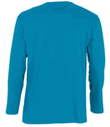 SOL'S Monarch Long Sleeve T-Shirt | Aqua thumbnail 2