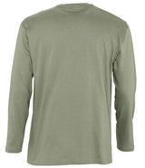 SOL'S Monarch Long Sleeve T-Shirt | Khaki thumbnail 2