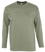 SOL'S Monarch Long Sleeve T-Shirt | Khaki thumbnail 1