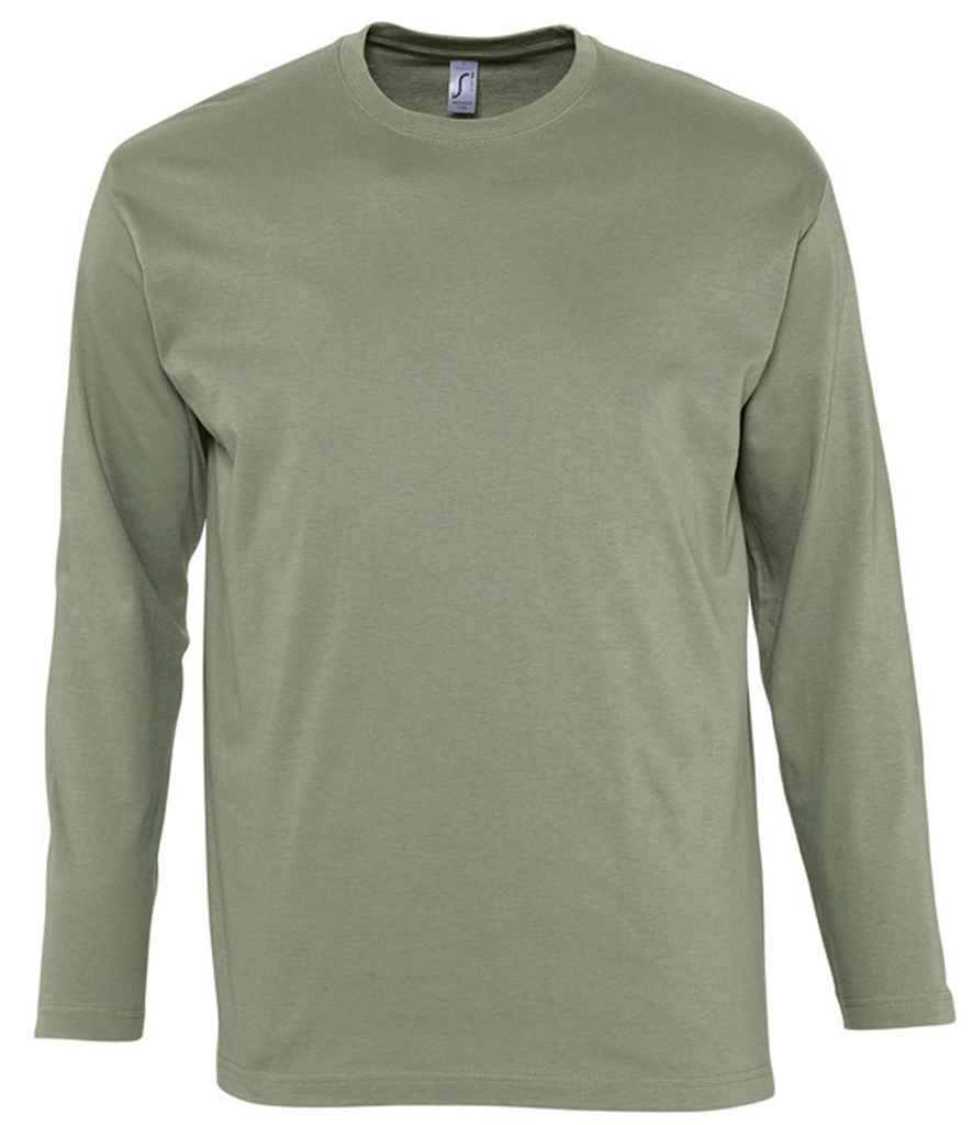SOL'S Monarch Long Sleeve T-Shirt | Khaki