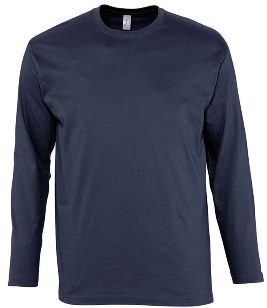 SOL'S Monarch Long Sleeve T-Shirt | Navy