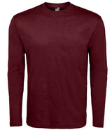SOL'S Monarch Long Sleeve T-Shirt | Oxblood thumbnail 3