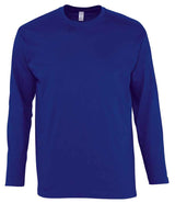 SOL'S Monarch Long Sleeve T-Shirt | Ultramarine thumbnail 1