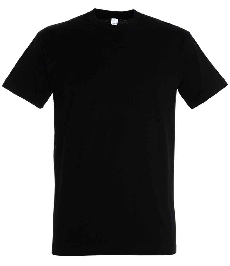 SOL'S Imperial Heavy T-Shirt | Deep Black