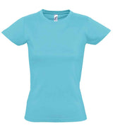 SOL'S Ladies Imperial Heavy T-Shirt | Atoll Blue thumbnail 1