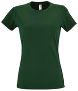 SOL'S Ladies Imperial Heavy T-Shirt | Bottle Green thumbnail 1