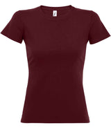 SOL'S Ladies Imperial Heavy T-Shirt | Burgundy thumbnail 1