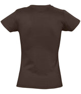 SOL'S Ladies Imperial Heavy T-Shirt | Chocolate thumbnail 2