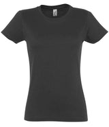SOL'S Ladies Imperial Heavy T-Shirt | Dark Grey thumbnail 1