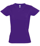 SOL'S Ladies Imperial Heavy T-Shirt | Dark Purple thumbnail 1