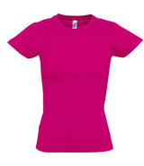 SOL'S Ladies Imperial Heavy T-Shirt | Fuchsia thumbnail 1