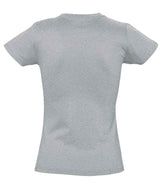 SOL'S Ladies Imperial Heavy T-Shirt | Grey Marl thumbnail 2