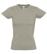 SOL'S Ladies Imperial Heavy T-Shirt | Khaki thumbnail 1