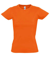 SOL'S Ladies Imperial Heavy T-Shirt | Orange thumbnail 1