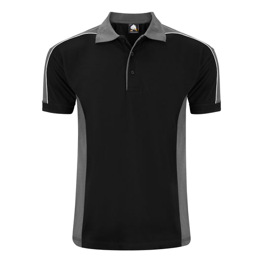 Avocet Poloshirt - Black - Graphite