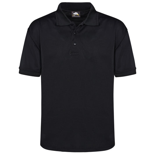 Oriole Wicking Poloshirt - Black