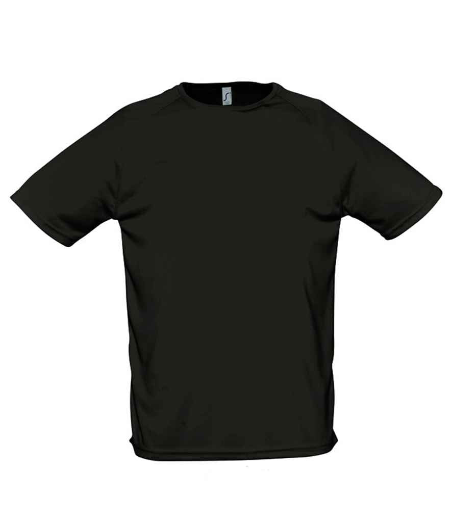 SOL'S Sporty Performance T-Shirt | Black