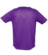 SOL'S Sporty Performance T-Shirt | Dark Purple thumbnail 2