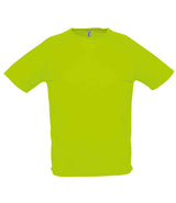 SOL'S Sporty Performance T-Shirt | Neon Green thumbnail 1