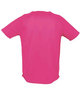 SOL'S Sporty Performance T-Shirt | Neon Pink thumbnail 2