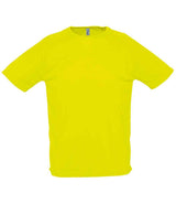 SOL'S Sporty Performance T-Shirt | Neon Yellow thumbnail 1