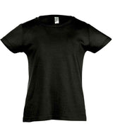 SOL'S Girls Cherry T-Shirt | Deep Black thumbnail 1