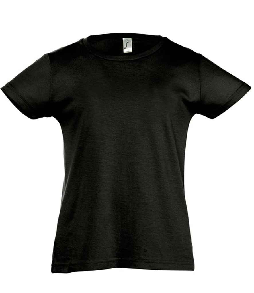 SOL'S Girls Cherry T-Shirt | Deep Black
