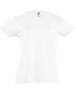 SOL'S Girls Cherry T-Shirt | White thumbnail 1