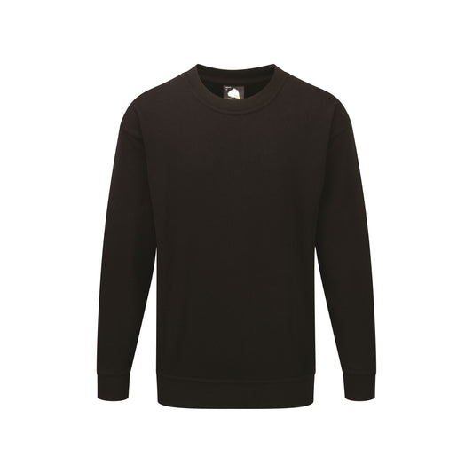 Seagull 100% Cotton Sweatshirt - Black