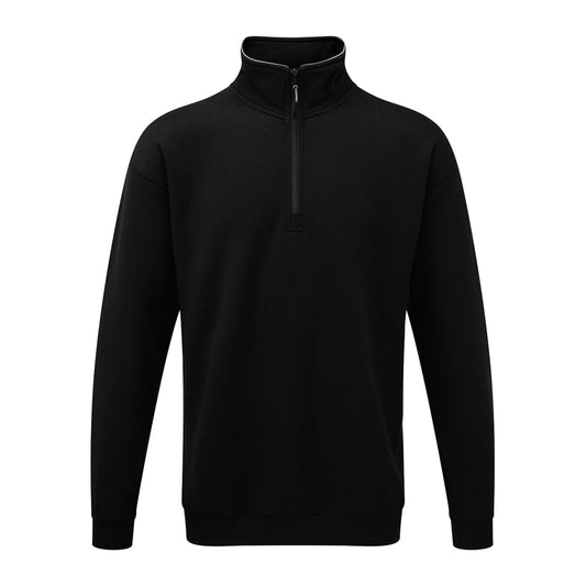 Grouse Quarter Zip Sweatshirt - Black