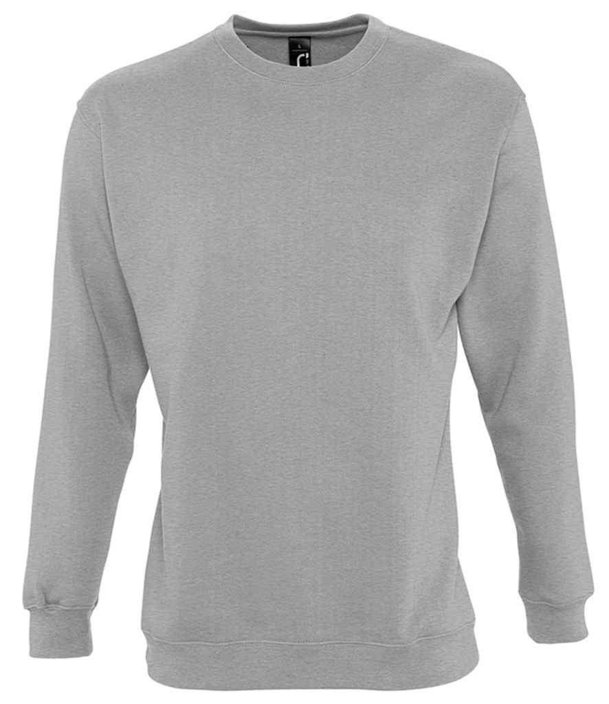 SOL'S Unisex New Supreme Sweatshirt | Grey Marl