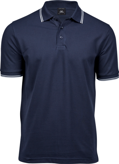 Tee Jays Men's Luxury Stripe Stretch Polo